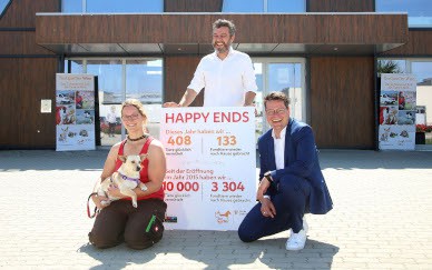 10.000 Tiere an neue Besitzer vermittelt!