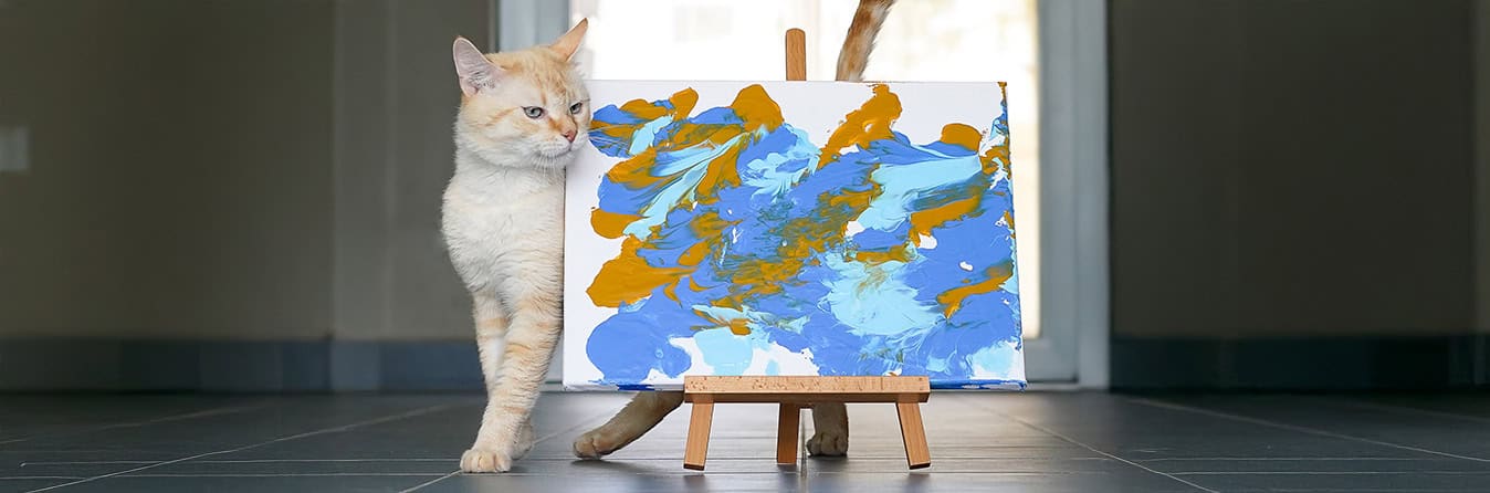 Vorlage-Headerbild Katzenkunst