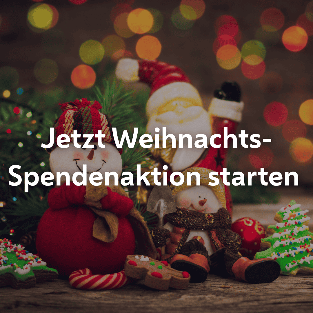 P2P Weihnachts-Spendenaktion mobil